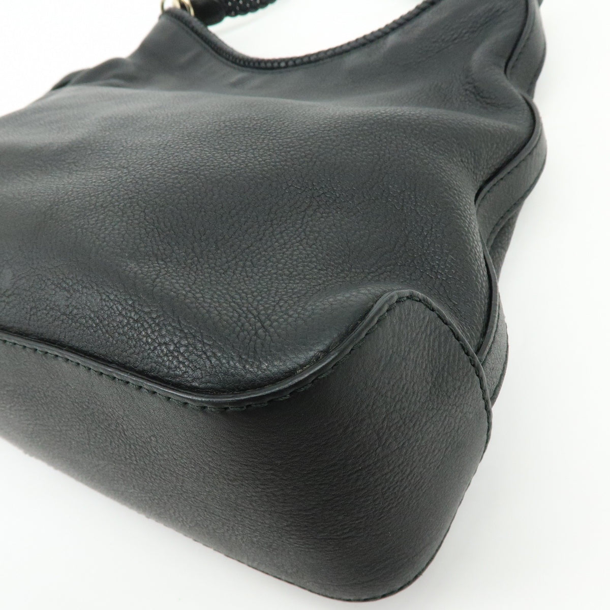 Gucci Marrakech Hobo Leather, Black, Leather, Shoulder Bag