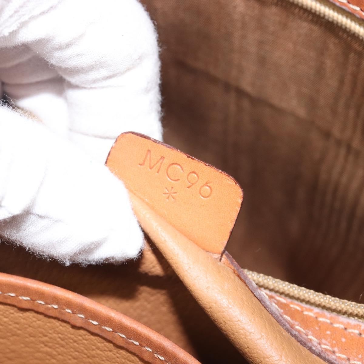 Celine Macadam Shoulder Leather, Brown, Canvas, Crossbody Bag