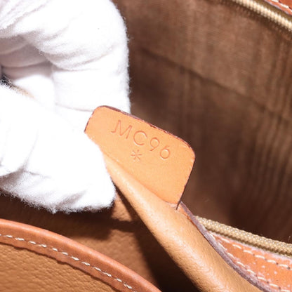 Celine Macadam Shoulder Leather, Brown, Canvas, Crossbody Bag