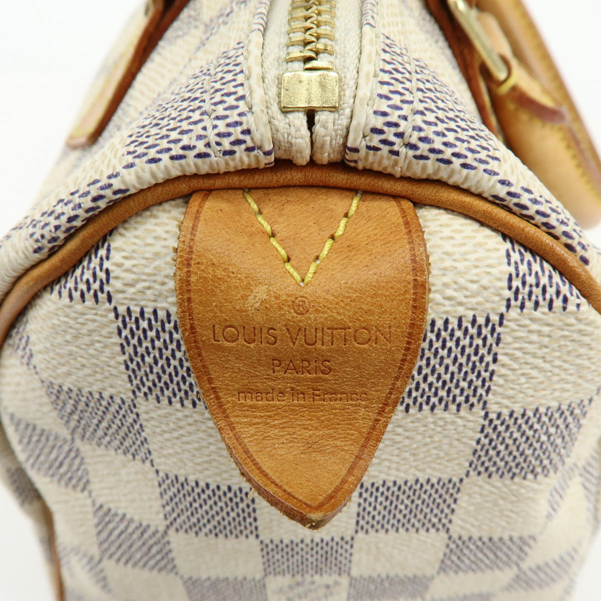 Louis Vuitton Speedy Damier, Beige, Canvas, Handbag