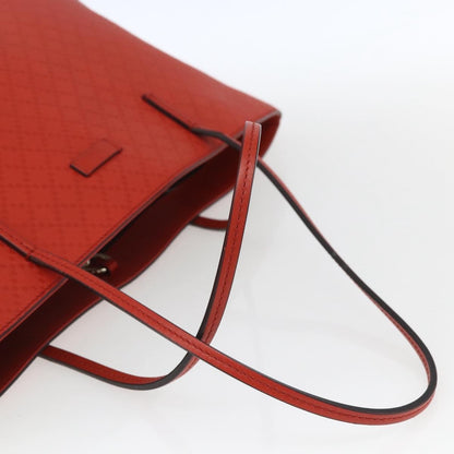 Gucci Bright Diamante Leather, Red, Leather, Tote Bag