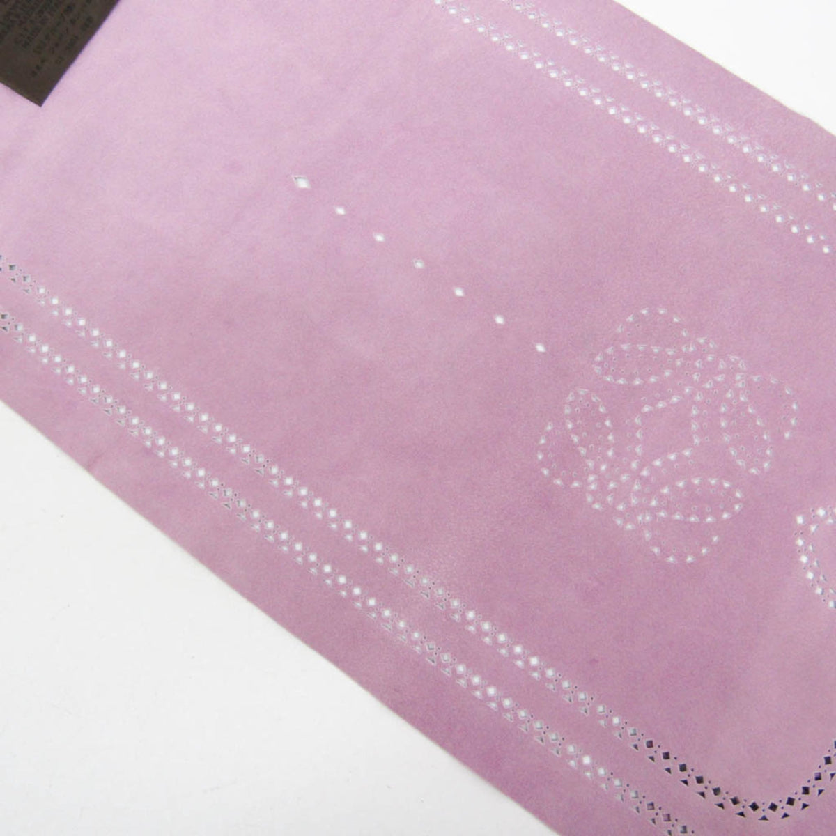 Loewe Scarf Suede, Purple, Leather, Scarf