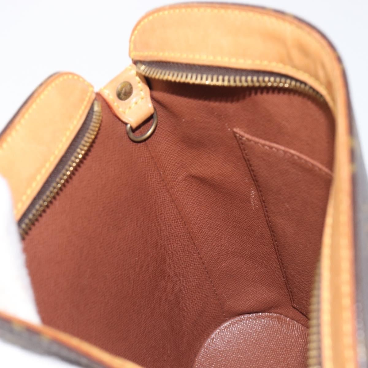 Louis Vuitton Drouot Monogram Canvas, Brown, Canvas, Shoulder Bag