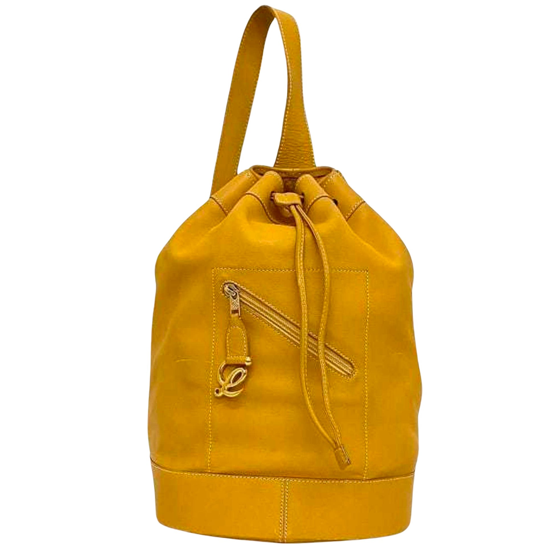 Loewe Anton, Camel, Leather, shoulder