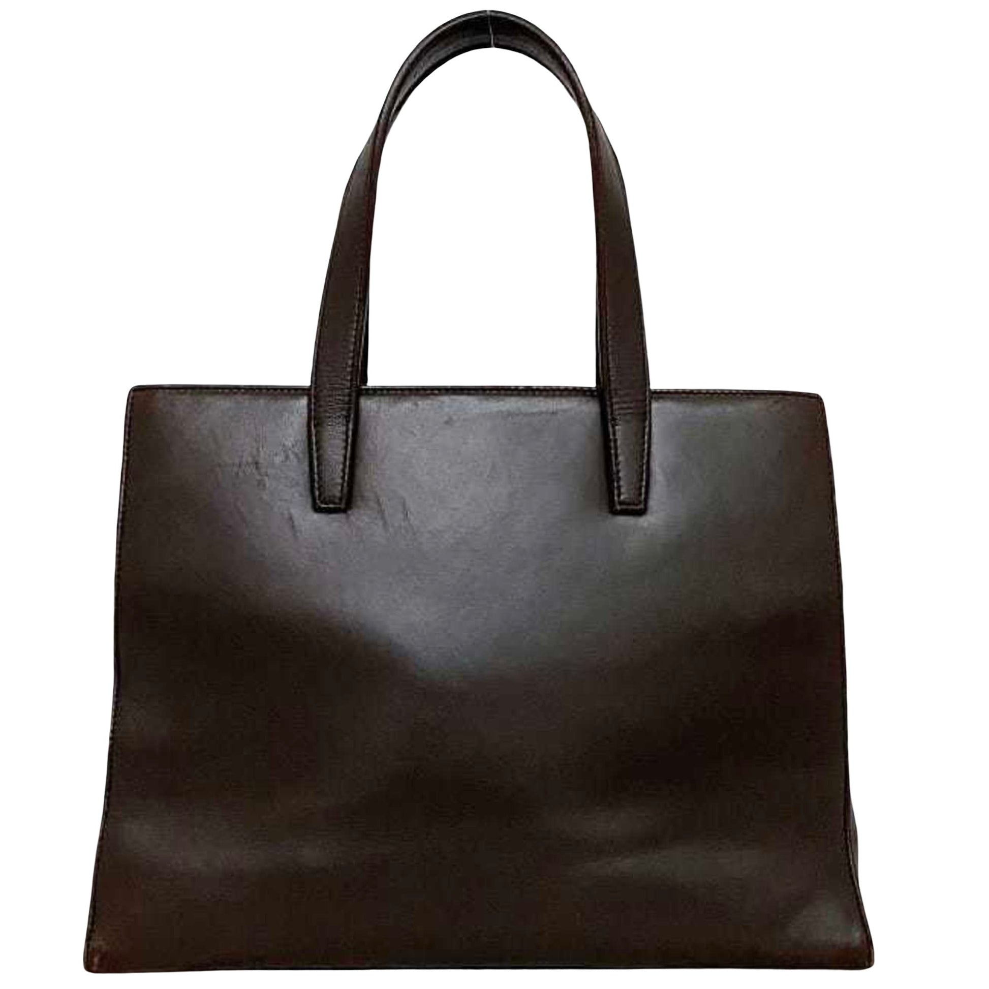 Loewe, Brown, Leather, handbag