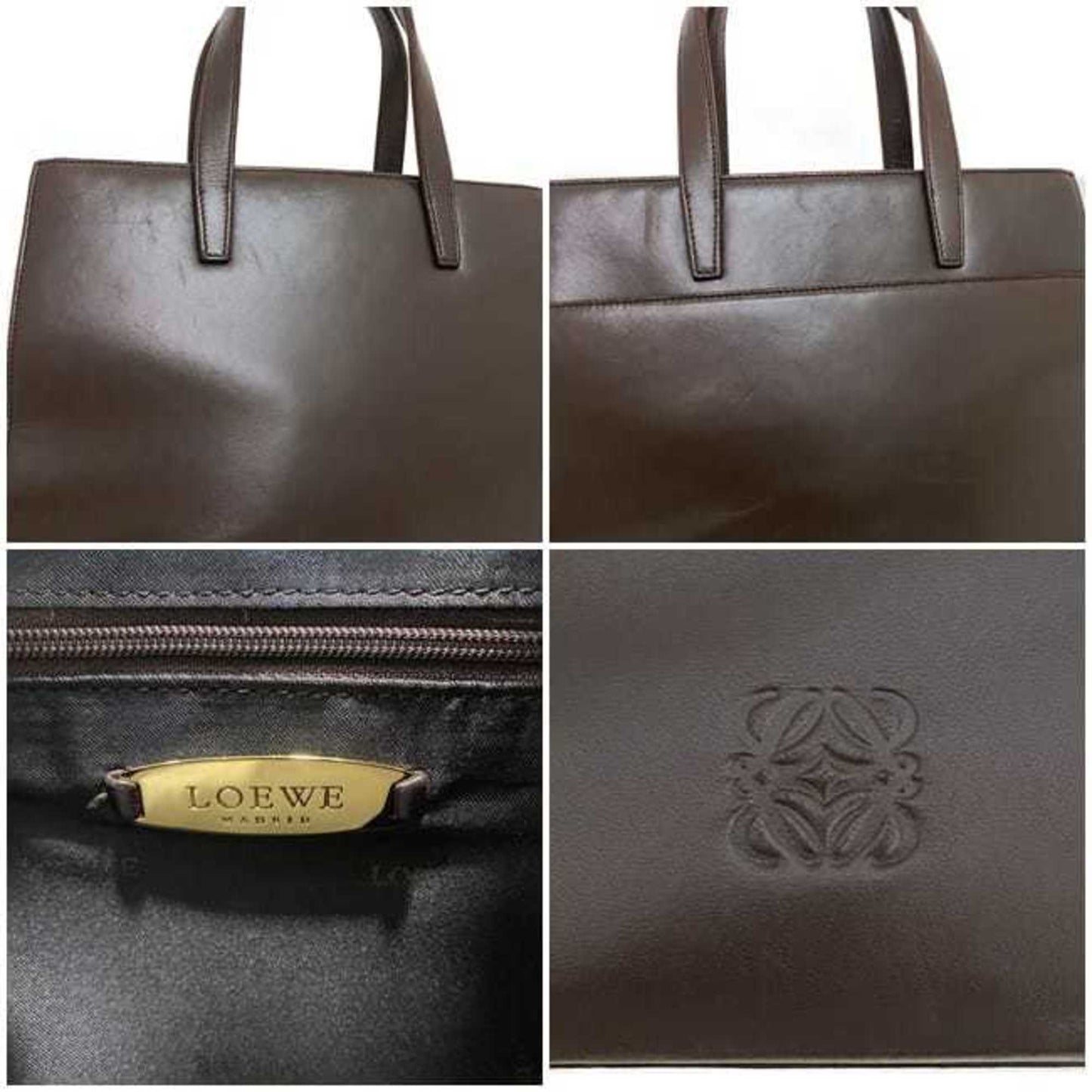 Loewe, Brown, Leather, handbag