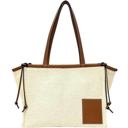 Loewe Cushion, Beige, Canvas, tote