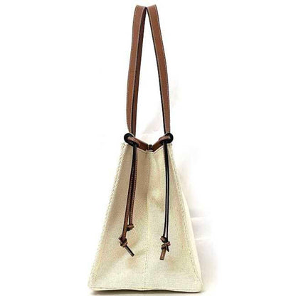 Loewe Cushion, Beige, Canvas, tote