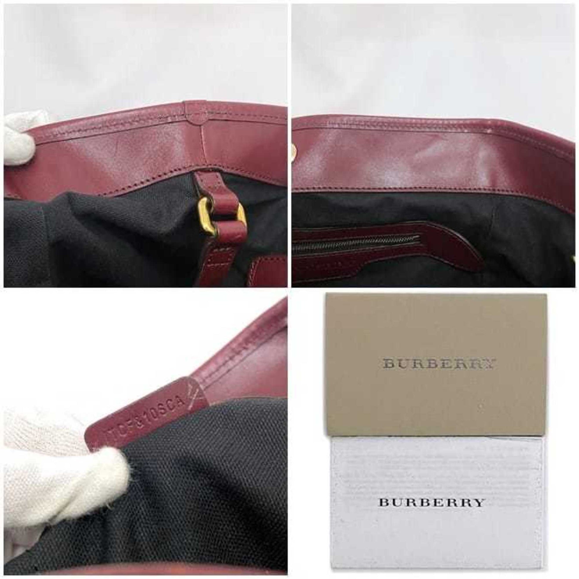 Burberry Nova Check, Beige, Canvas, tote