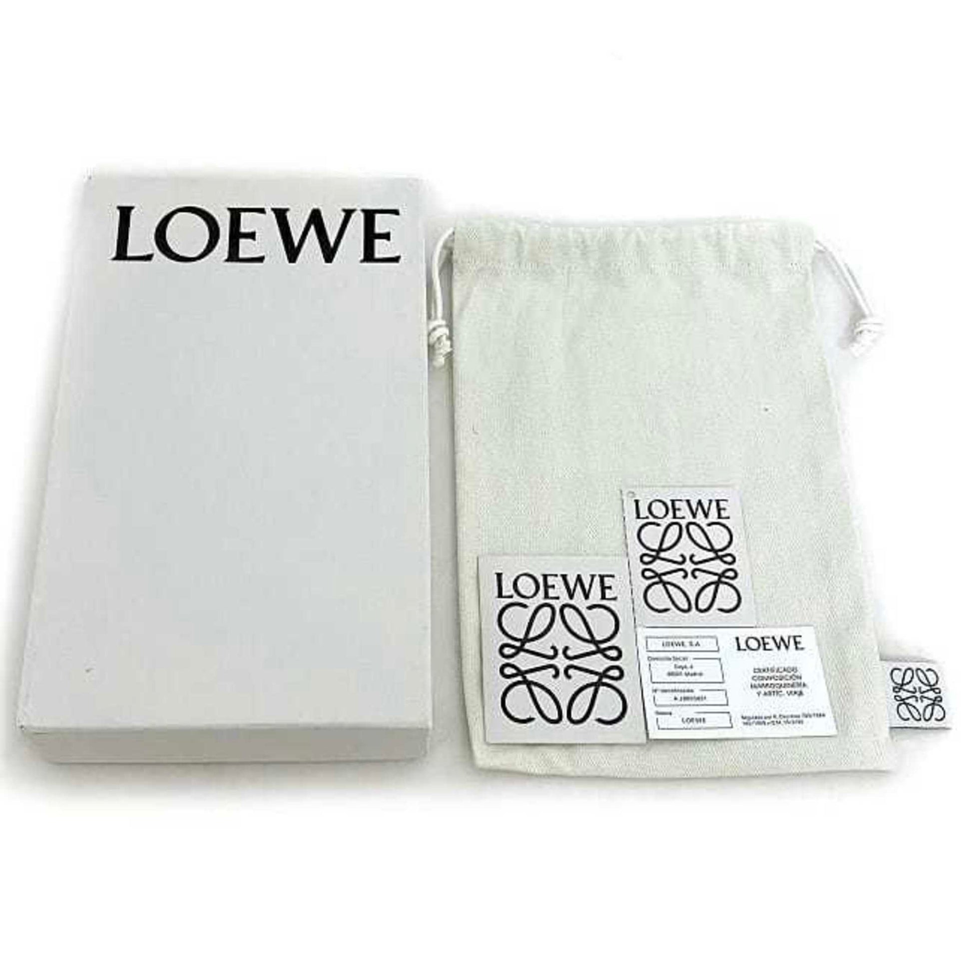 Loewe Zip Around Wallet, Yellow, Leather, wallet