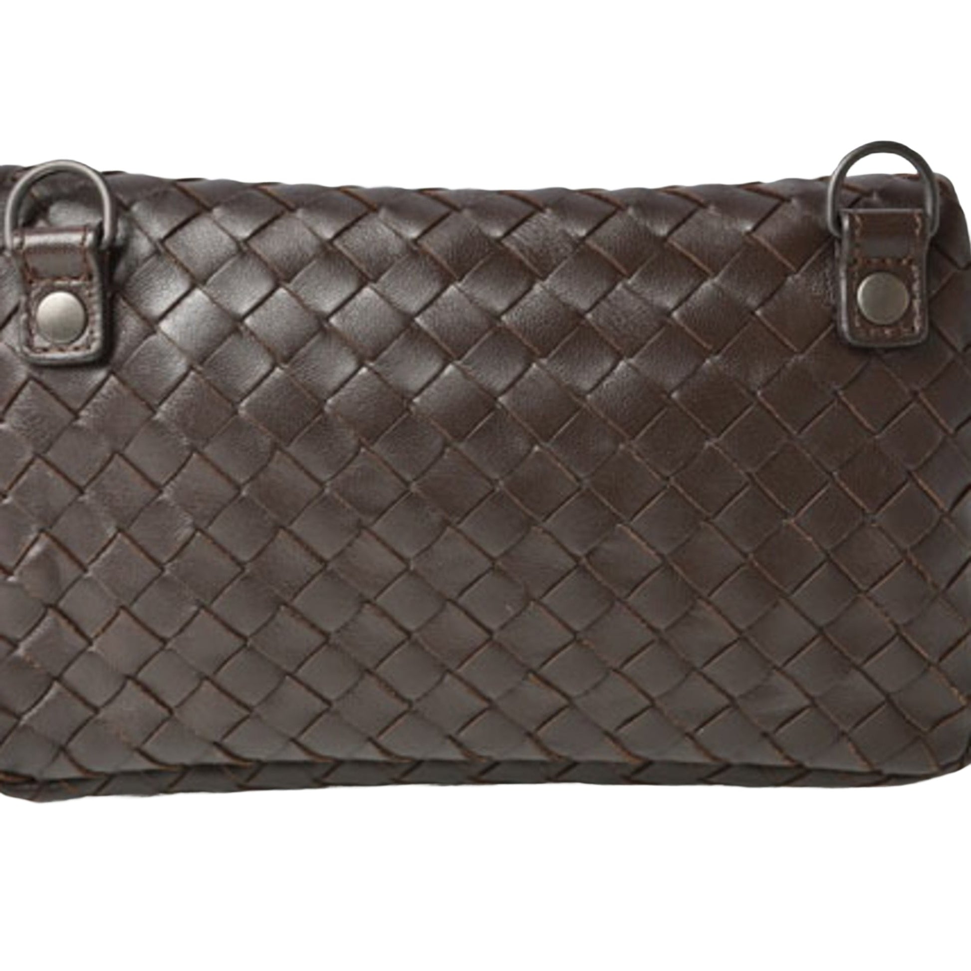 Bottega Veneta Intrecciato, Brown, Leather, shoulder