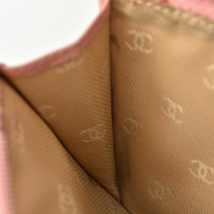 Chanel Coco Mark, Pink, Leather, wallet