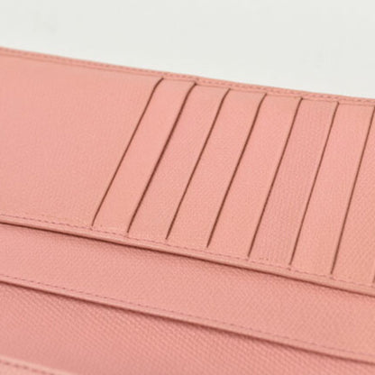 Chanel Coco Mark, Pink, Leather, wallet