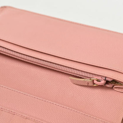 Chanel Coco Mark, Pink, Leather, wallet