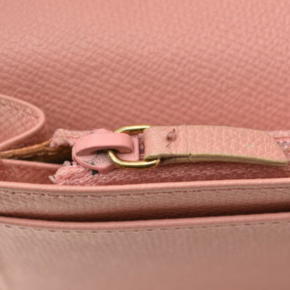 Chanel Coco Mark, Pink, Leather, wallet