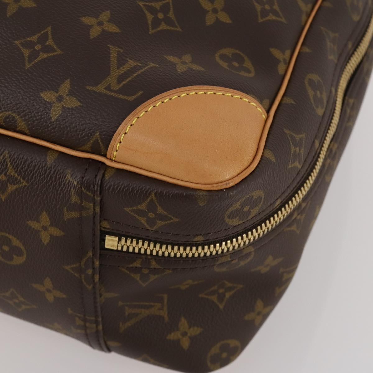 Louis Vuitton Sirius Monogram, Brown, Canvas, Travel Bag
