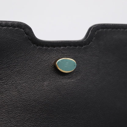 Burberry TB Belt Leather, Black, Leather, Clutch