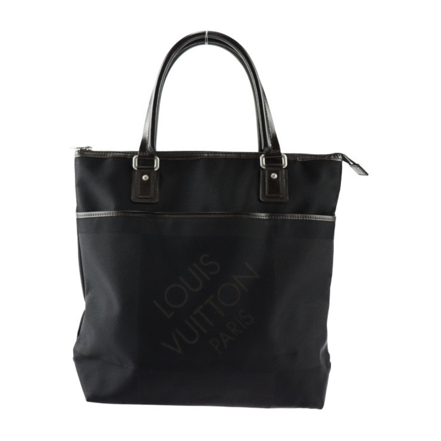 Louis Vuitton Geant, Black, Canvas, tote