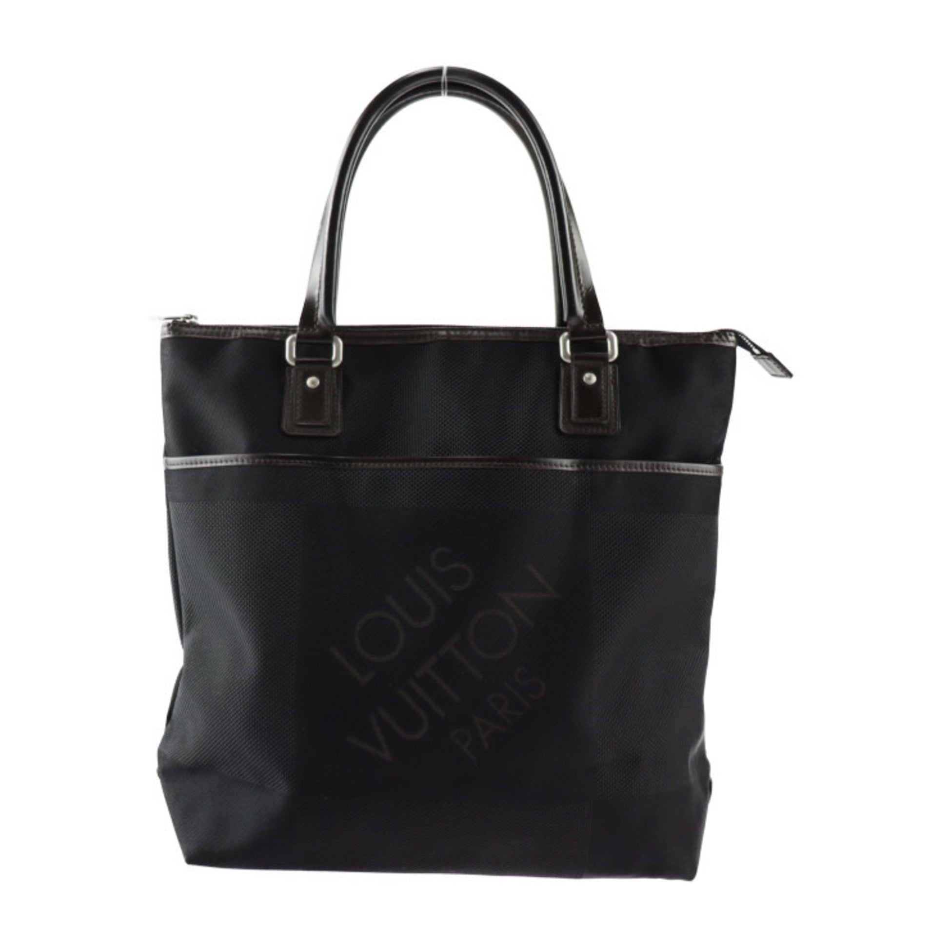 Louis Vuitton Geant, Black, Canvas, tote