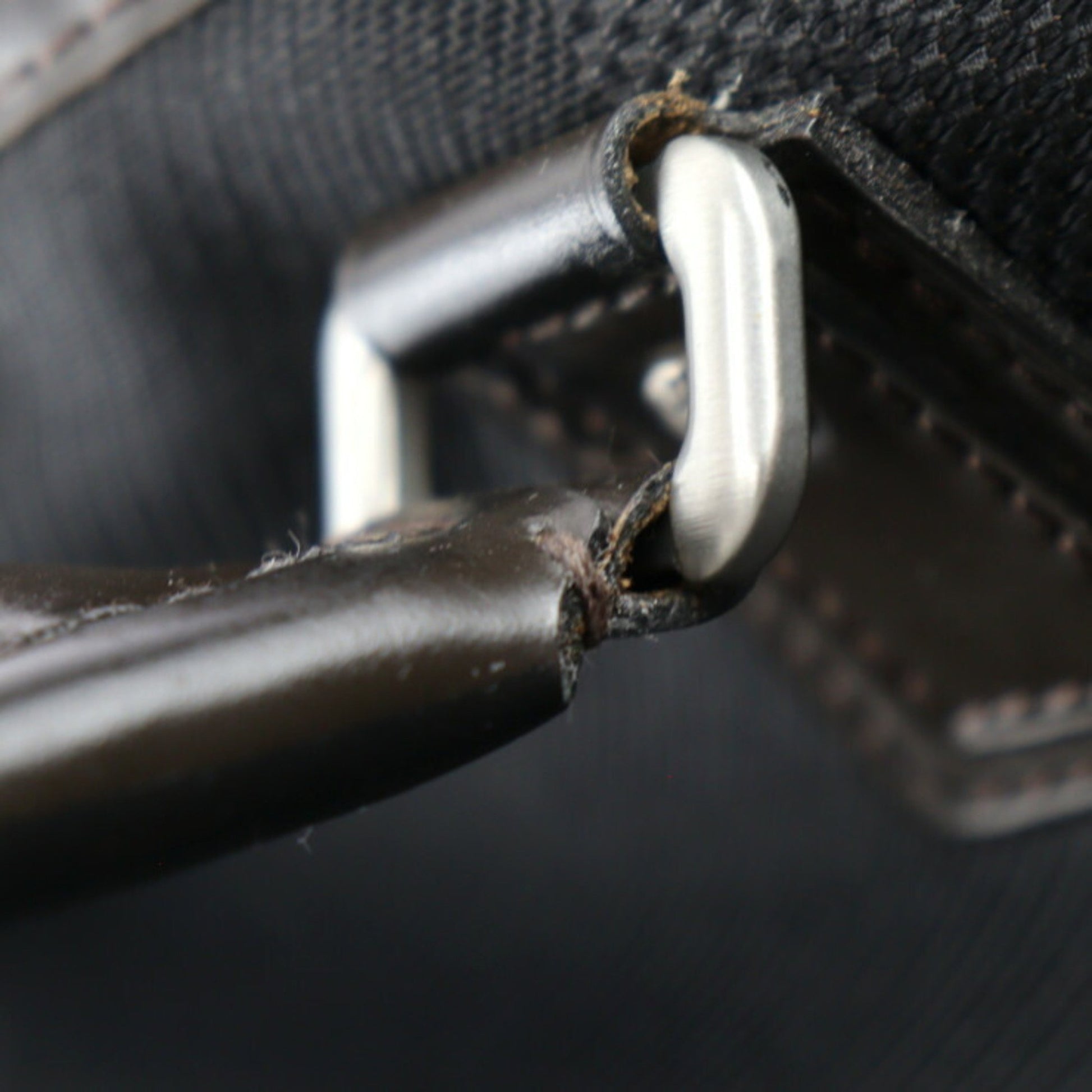Louis Vuitton Geant, Black, Canvas, tote