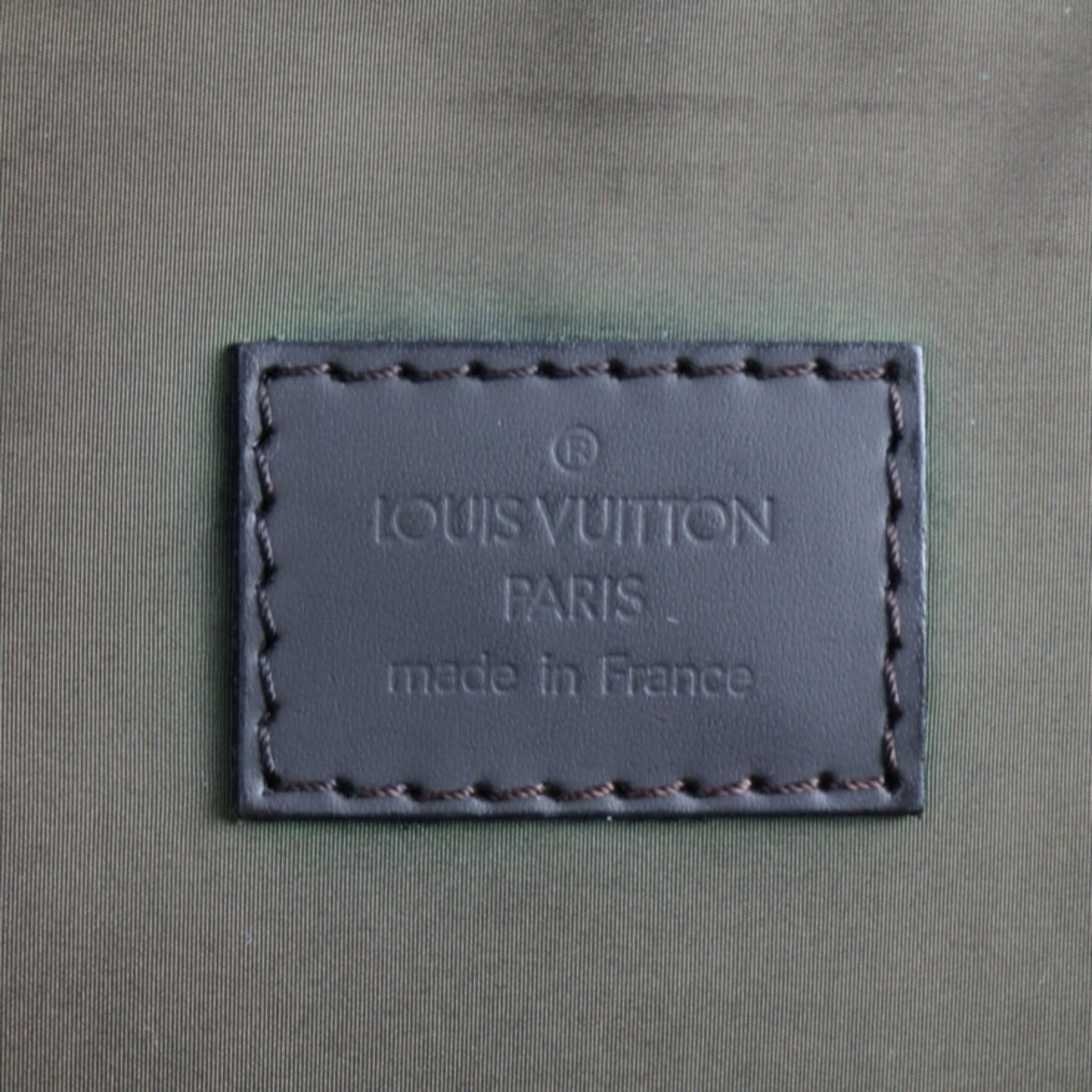 Louis Vuitton Geant, Black, Canvas, tote