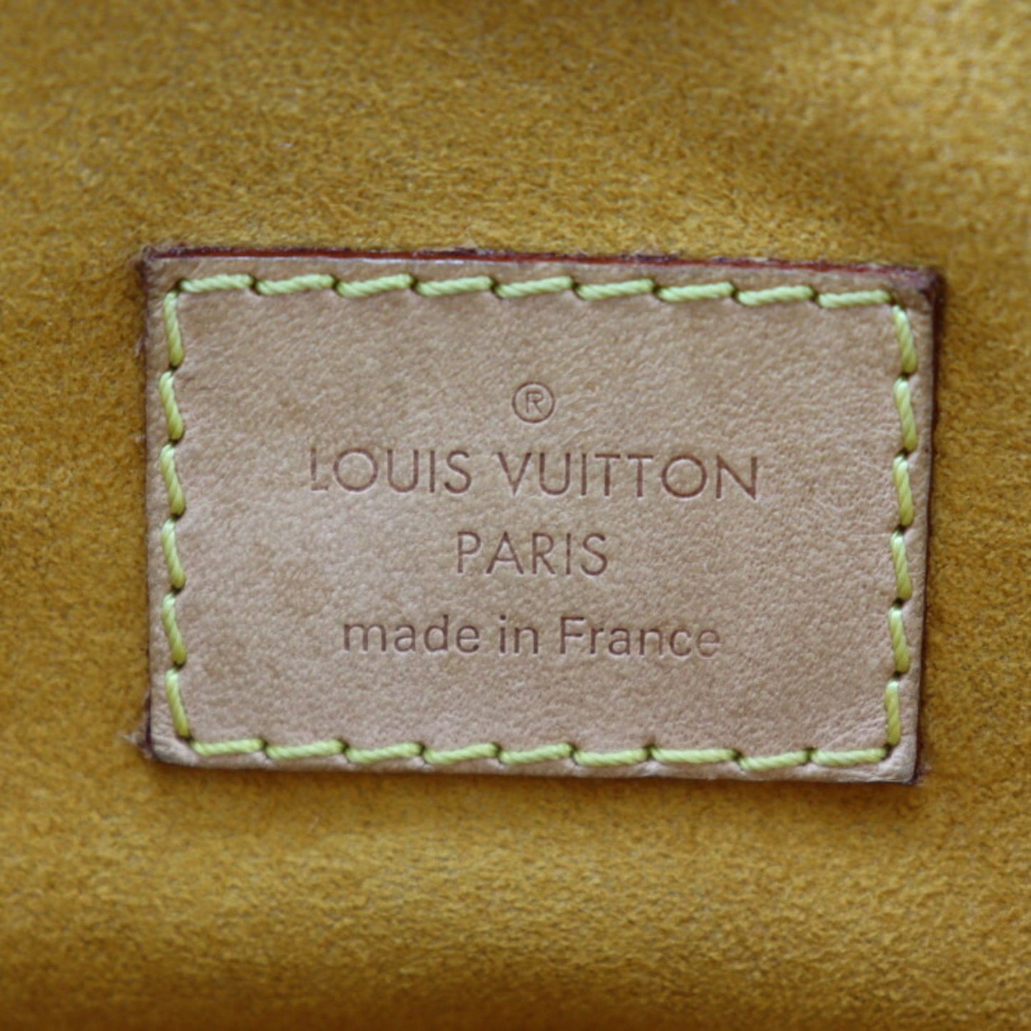 Louis Vuitton Pallas, Brown, Canvas, handbag