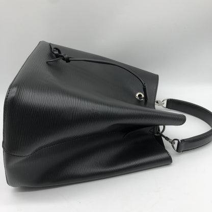 Louis Vuitton NeoNoe Epi Leather, Black, Leather, Handbag