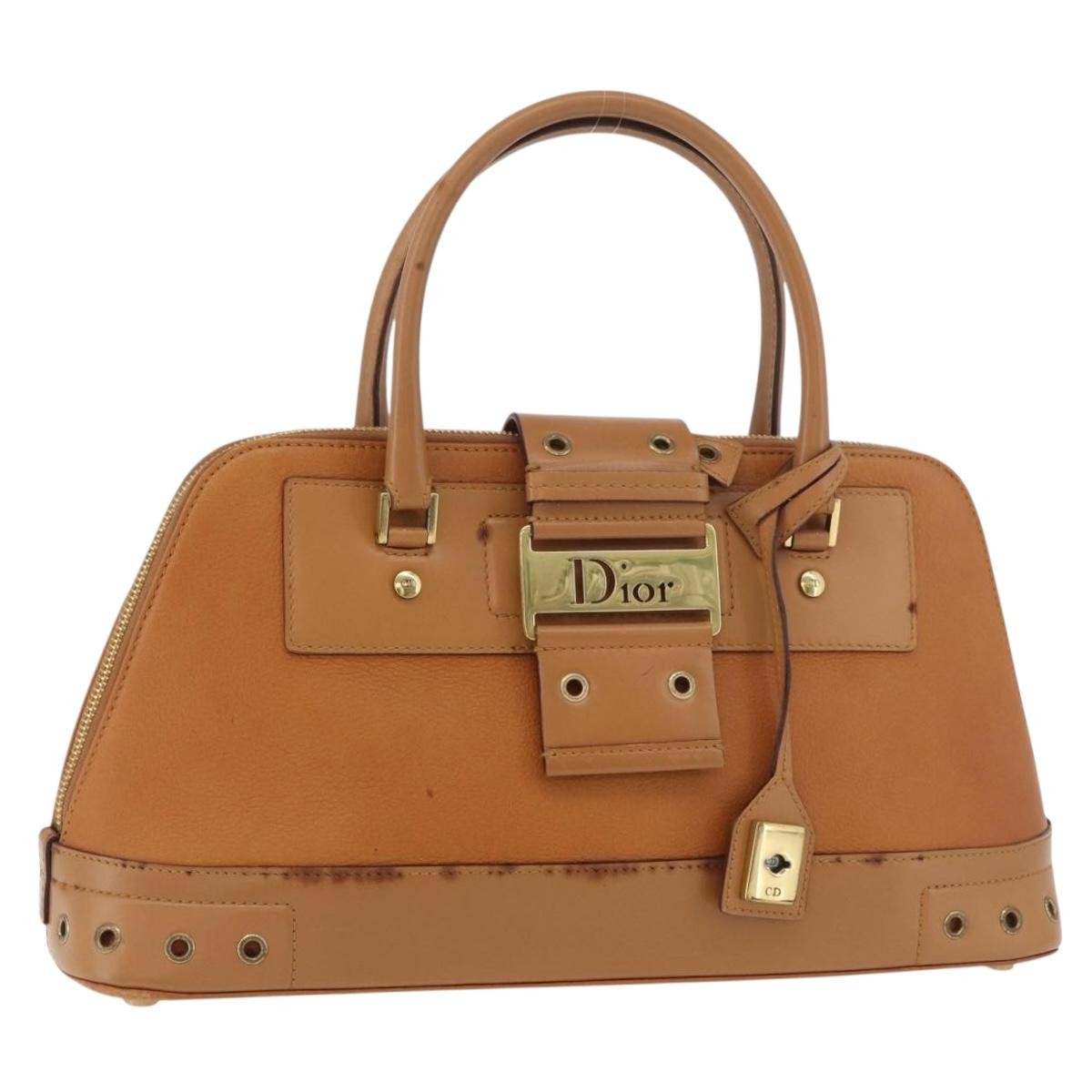 Christian Dior Street Chic Uptown Alligator, Brown, Leather, Handbag