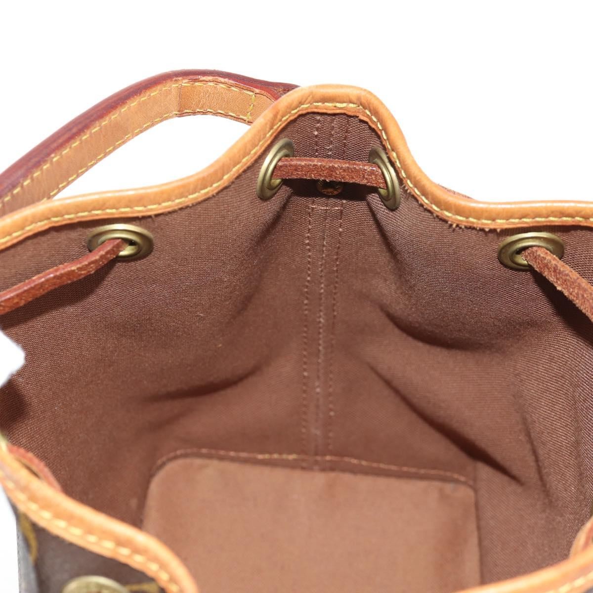 Louis Vuitton Petit Noe NM Monogram Canvas, Brown, Canvas, Handbag