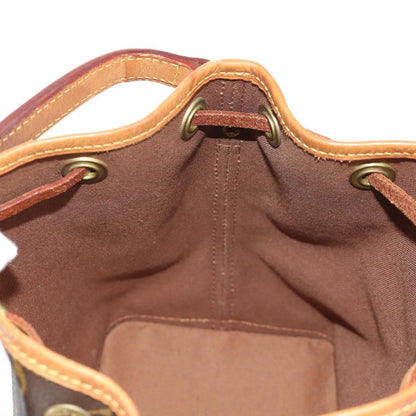 Louis Vuitton Petit Noe NM Monogram Canvas, Brown, Canvas, Handbag