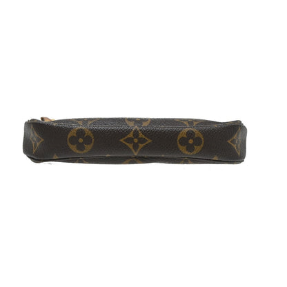 Louis Vuitton Mini pochette accessoires Canvas, Brown, Canvas, Clutch