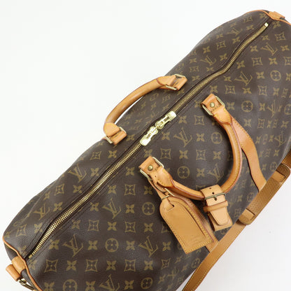 Louis Vuitton Keepall Bandouliere Monogram Canvas, Brown, Canvas, Travel Bag