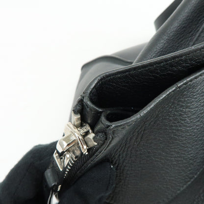 Loewe Hammock Leather, Black, Leather, Handbag