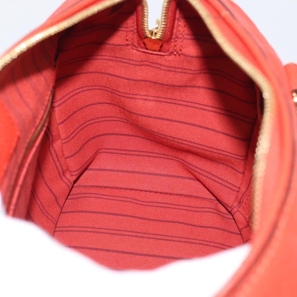 Louis Vuitton Speedy Bandouliere Monogram Empreinte Leather, Red, Leather, Handbag