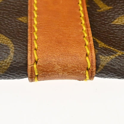 Louis Vuitton Keepall Monogram, Brown, Canvas, Travel Bag