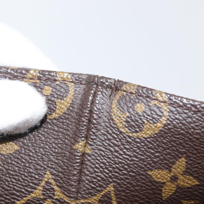 Louis Vuitton Shopping Sac Monogram Canvas, Brown, Canvas, Handbag
