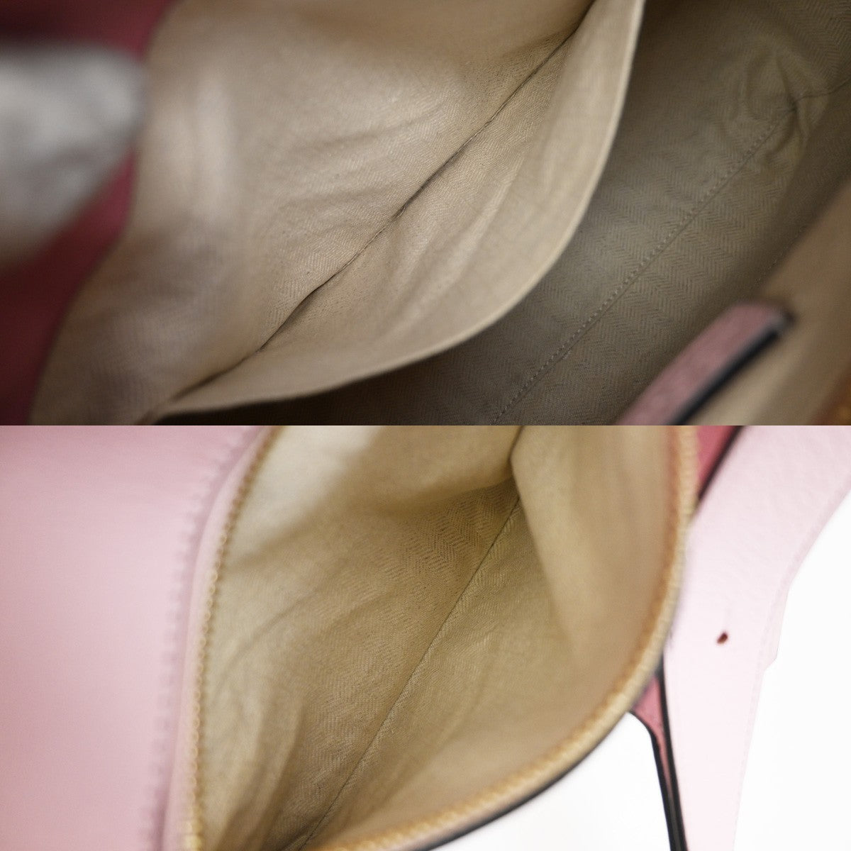 Loewe Puzzle Leather, Pink, Leather, Handbag