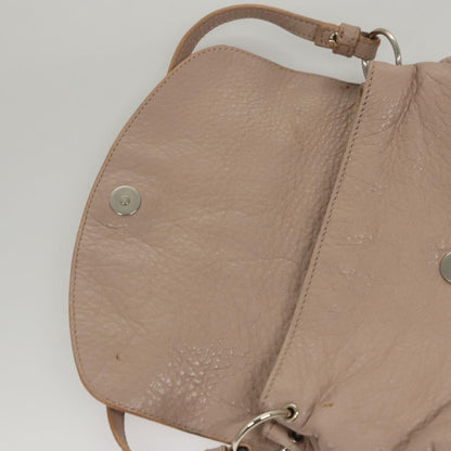 Chloe Lily Leather, Pink, Leather, Handbag