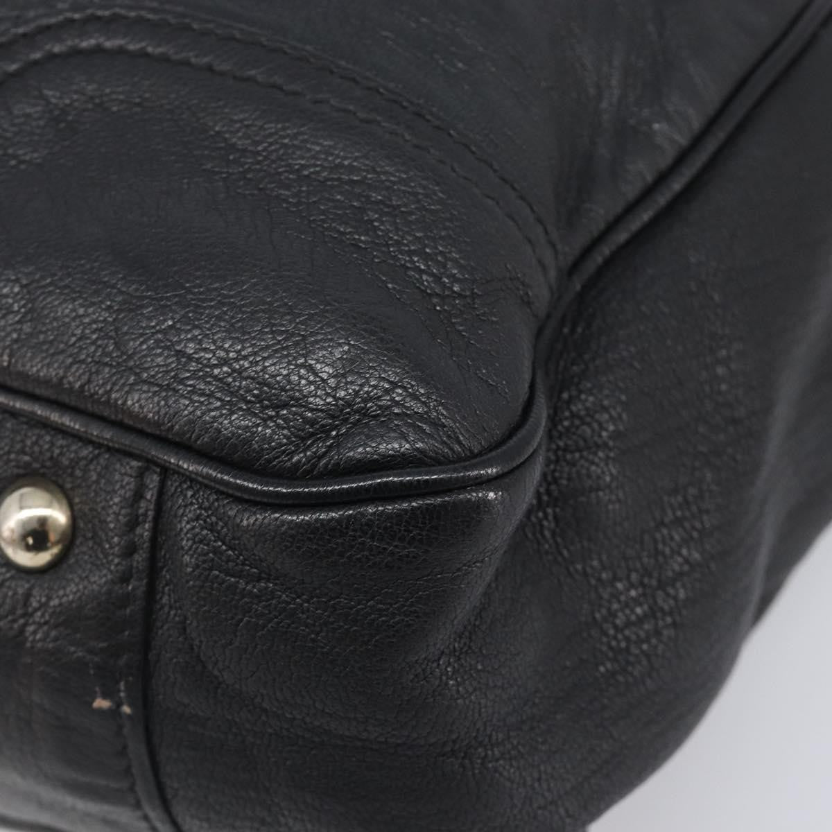 Gucci Princy Leather, Black, Leather, Tote Bag