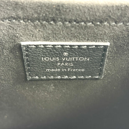 Louis Vuitton Mylockme Leather, Black, Leather, Handbag