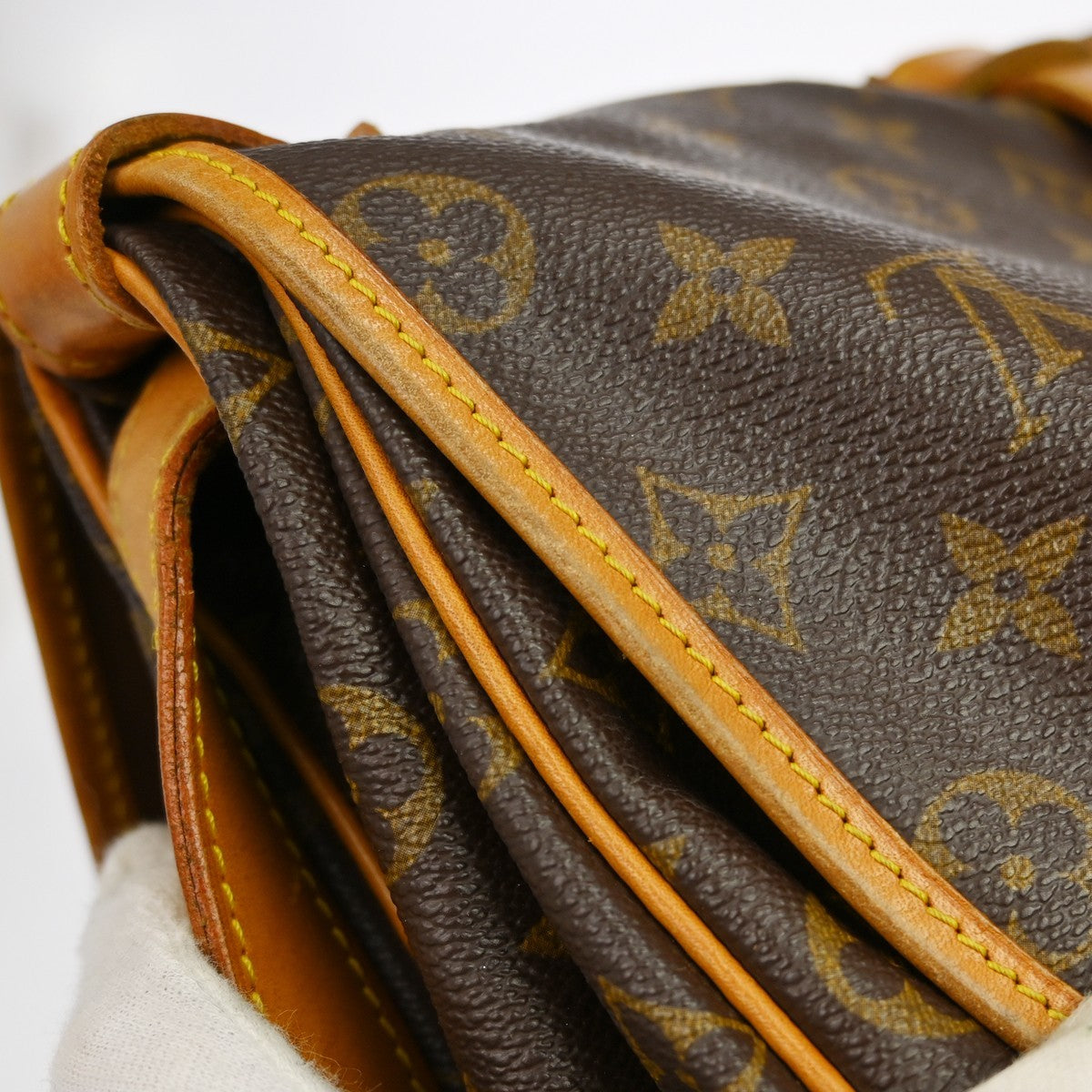 Louis Vuitton Saumur Monogram Canvas, Brown, Canvas, Shoulder Bag