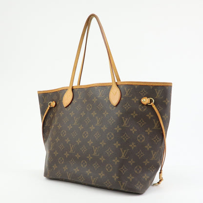 Louis Vuitton Neverfull Monogram Canvas, Brown, Canvas, Tote Bag