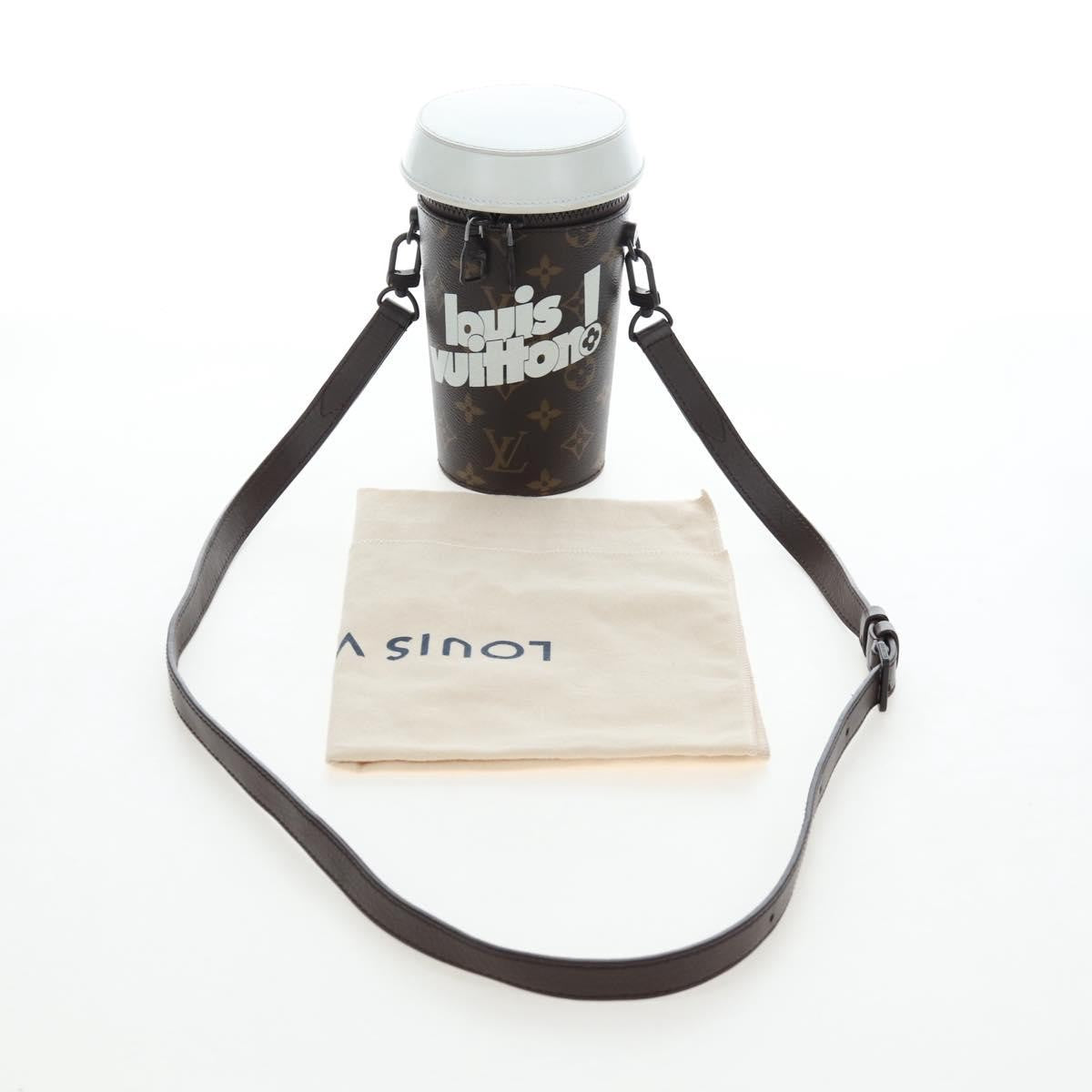 Louis Vuitton Coffee Cup Convertible Everyday Signature Vintage Monogram Canvas, Brown, Canvas, Shoulder Bag