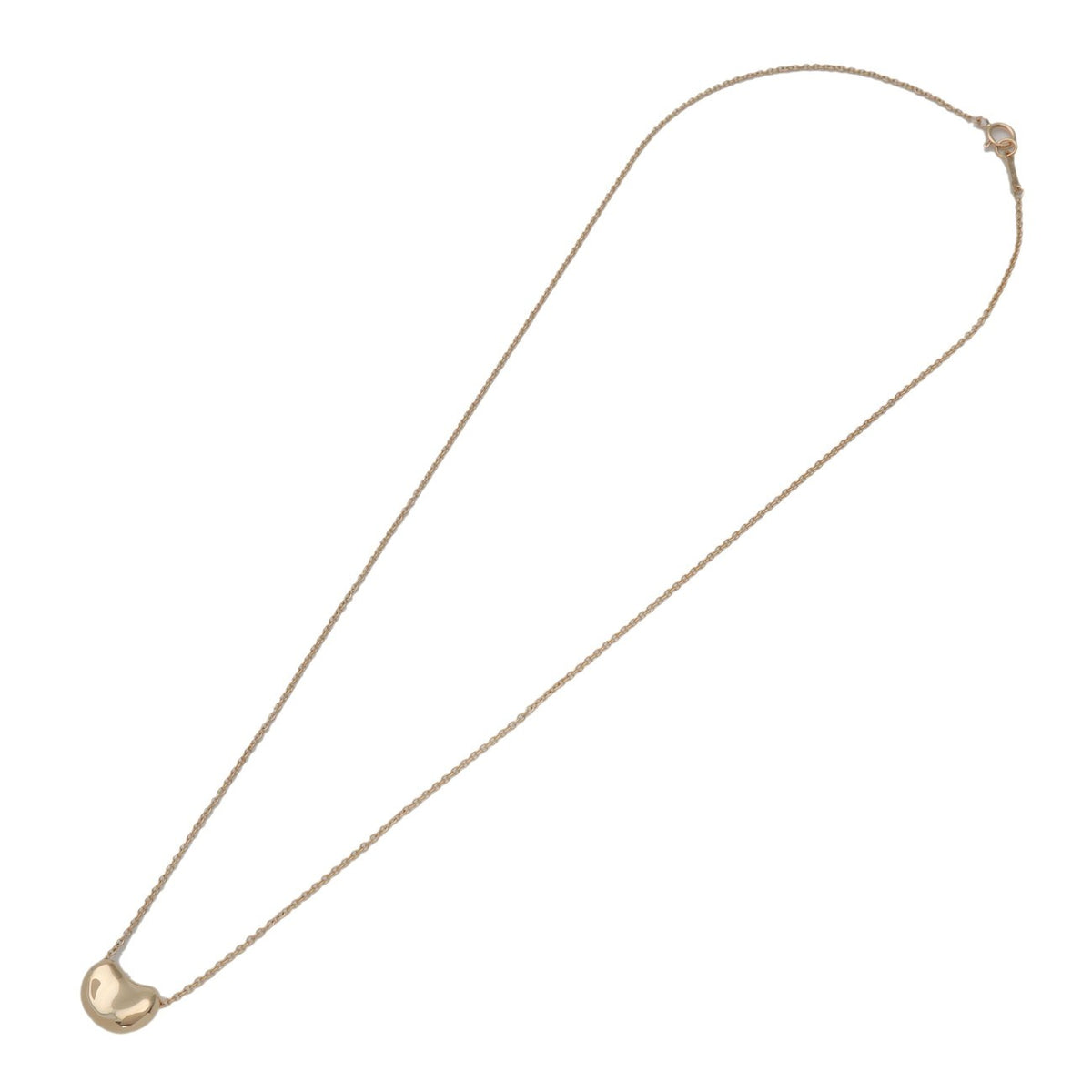 Tiffany & Co. Elsa Peretti Bean Pendant 18K Yellow Gold, Gold, Yellow Gold, Necklace