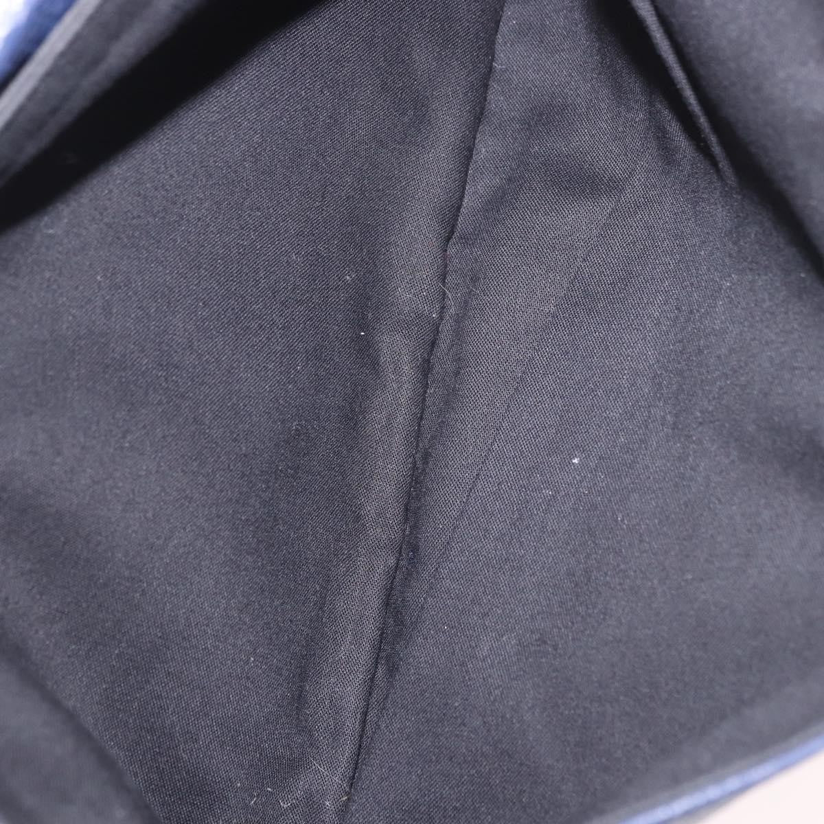 Balenciaga Classic Studs Envelope Strap Clutch Leather, Navy, Leather, Clutch