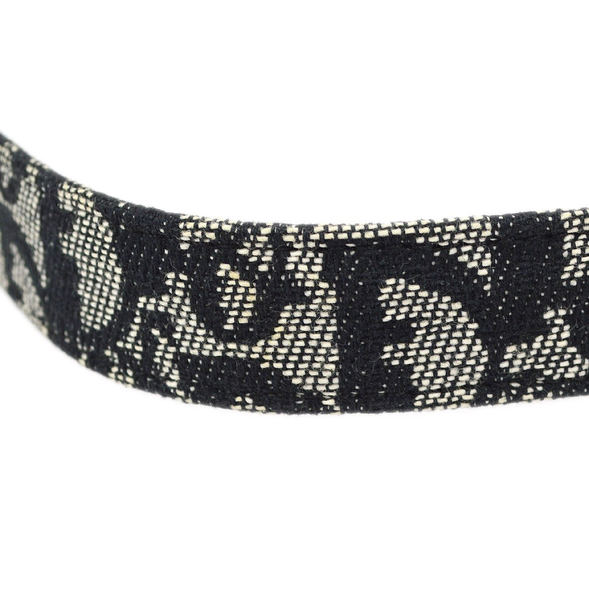 Christian Dior Vintage belt Canvas, Black, Canvas, Belt