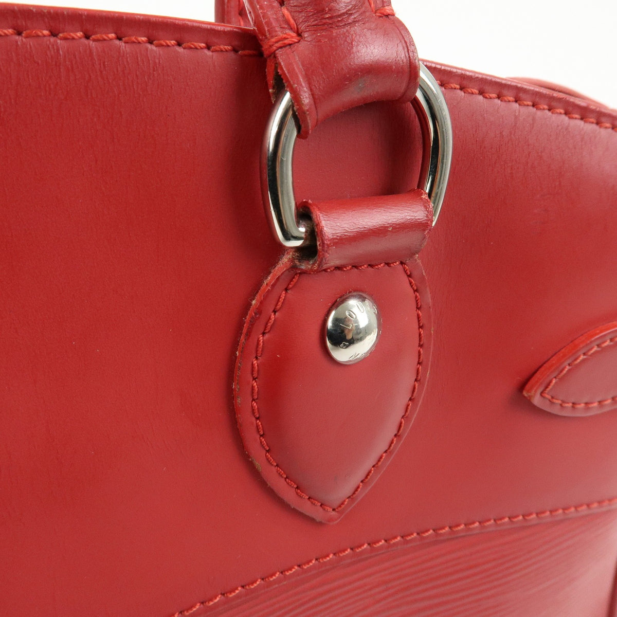 Louis Vuitton Passy Epi Leather, Red, Leather, Tote Bag