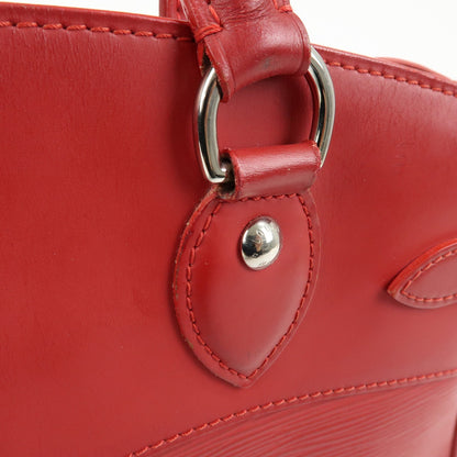 Louis Vuitton Passy Epi Leather, Red, Leather, Tote Bag