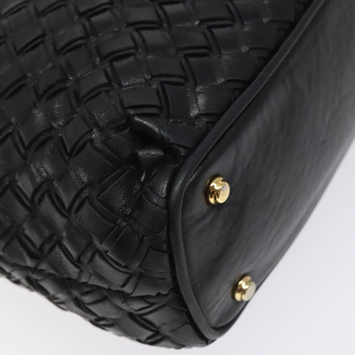 Bally Vintage Quilted leather, Black, Leather, Shoulder Bag