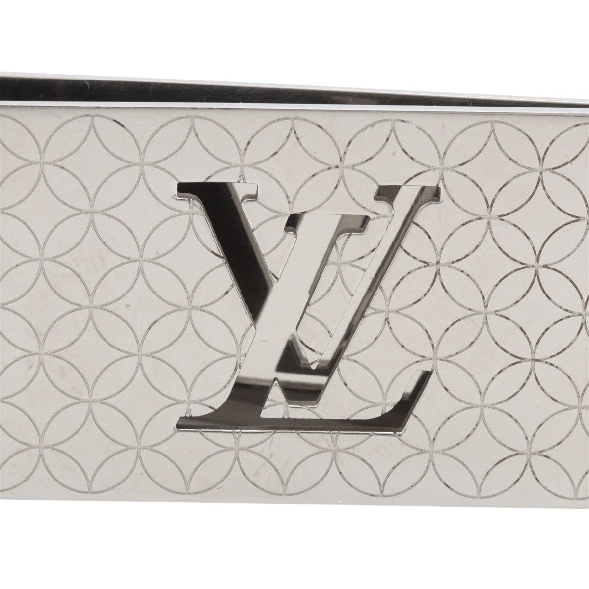 Louis Vuitton LV Initiales Keychain Metal, SILVER, METAL, Charms and Keychains